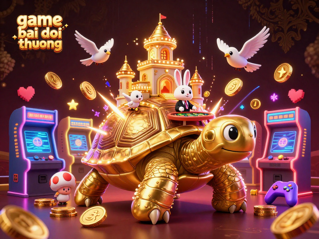 Experience the excitement of game bai doi thuong with vibrant casino elements and stunning visuals.