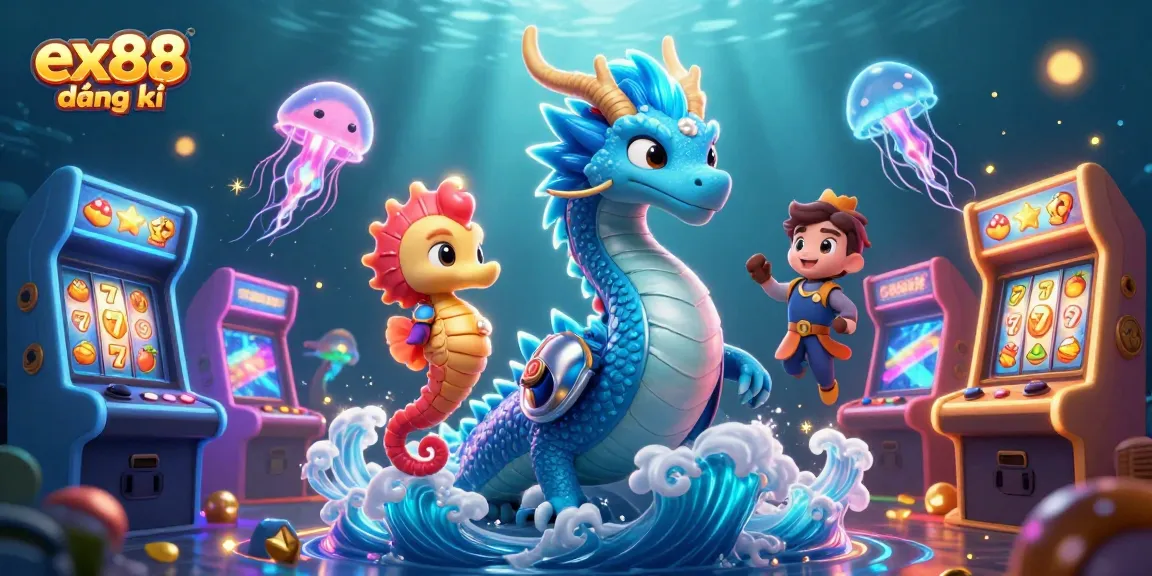 Experience ex88 đăng ký with vibrant casino elements and mesmerizing underwater characters.