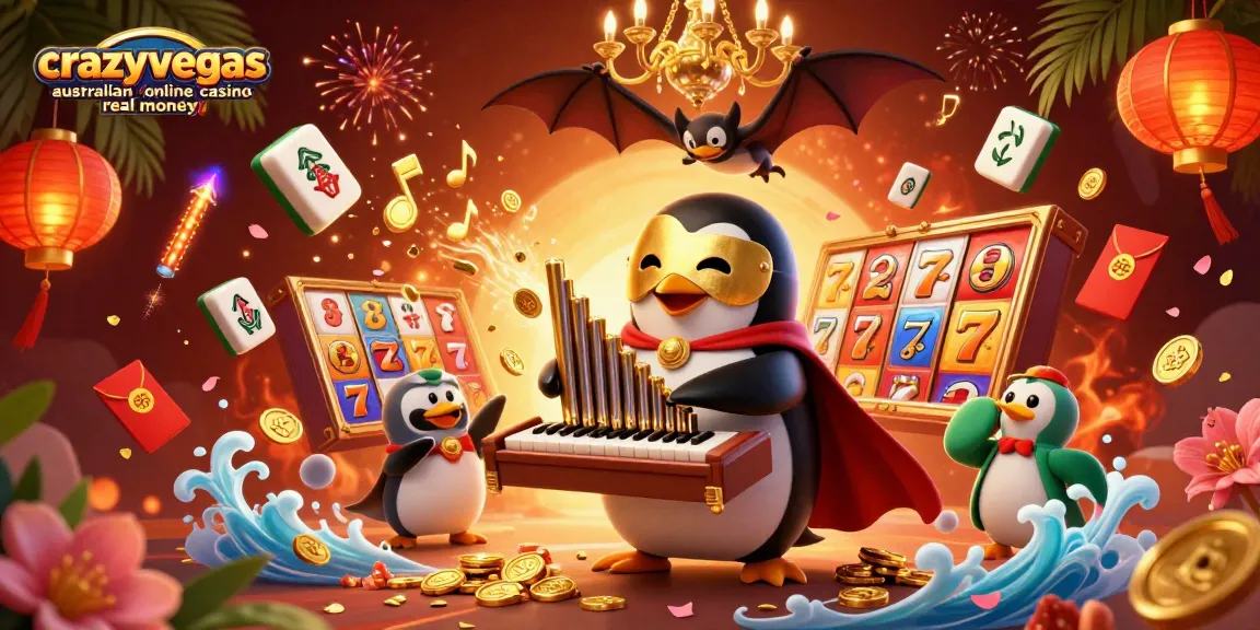 Experience the thrill at crazyvegas australian online casino real money with playful penguins and dazzling games.