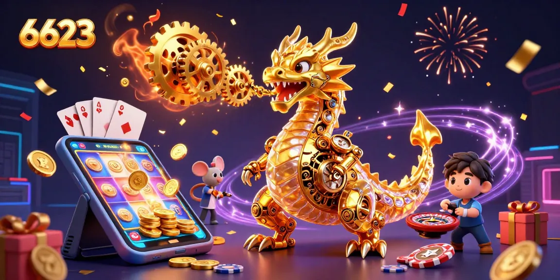 Experience the thrilling jackpot excitement with 6623's dynamic slot games and golden rewards!