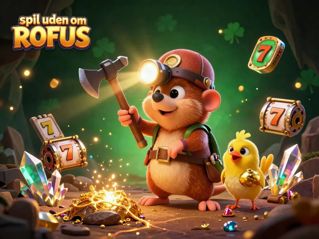 Engage in spil uden om ROFUS with vibrant slots and treasure-themed elements for thrilling gameplay.
