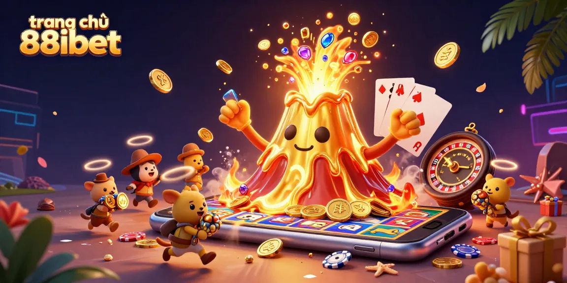 Experience the excitement of trang chủ 88ibet with vibrant casino-themed illustrations featuring thrilling gameplay and treasure.